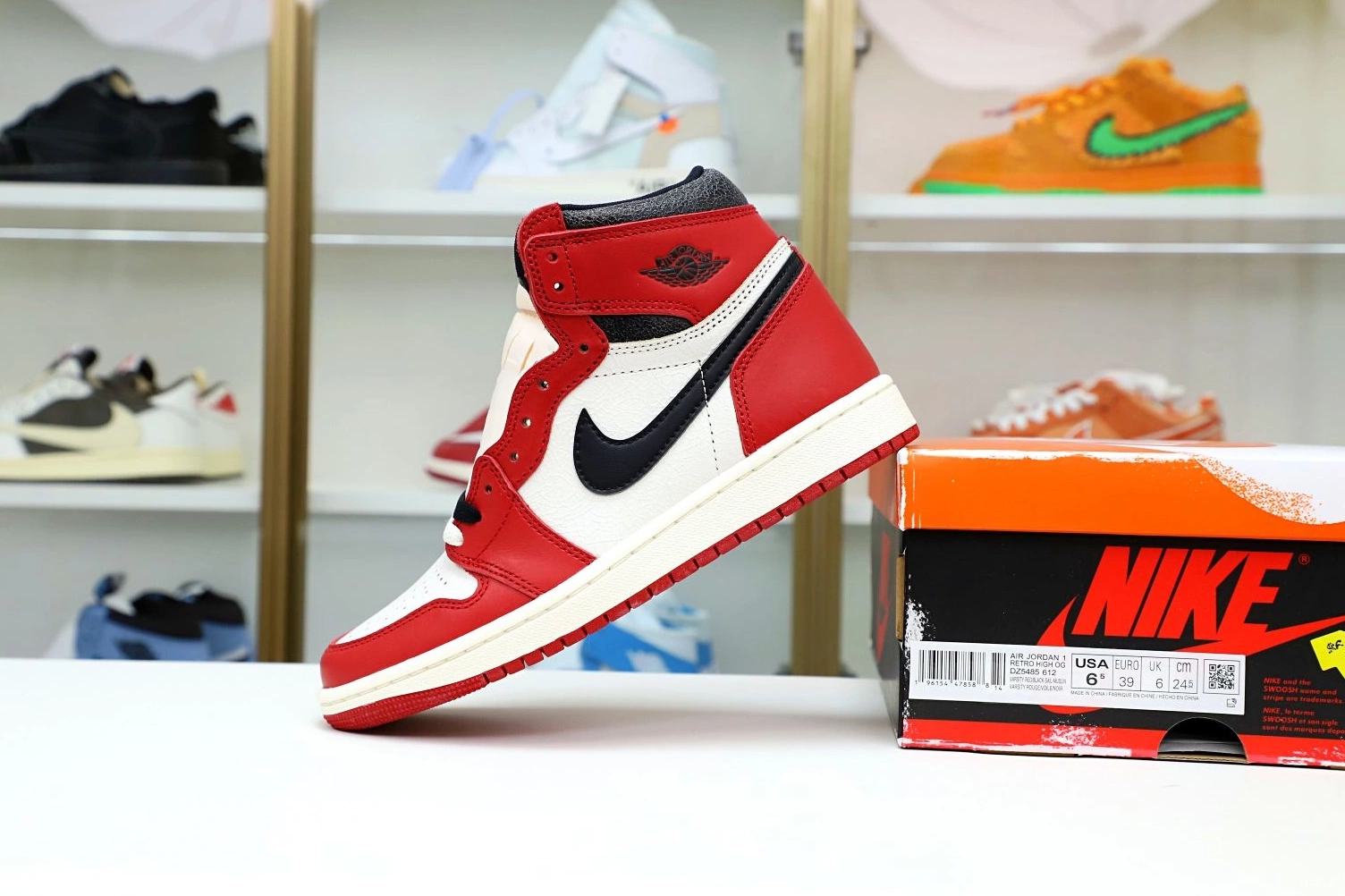JORDAN “CHICAGO” 1 REIMAGINED 2022 FOUND LOST AND AIR 1005